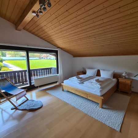 Schönes Ferienhaus am Herrenberg Prien Exterior foto